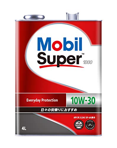 Mobil エンジンオイル モービルスーパー1000 10W-30 SP GF-6A 4L 鉱物油 ガソリン・ディーゼルエンジン車用